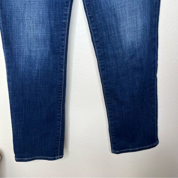 Lucky Brand Sweet Crop Blue Denim Medium Wash Jeans Classic 5 Pocket Women 10/30 - Picture 5 of 13